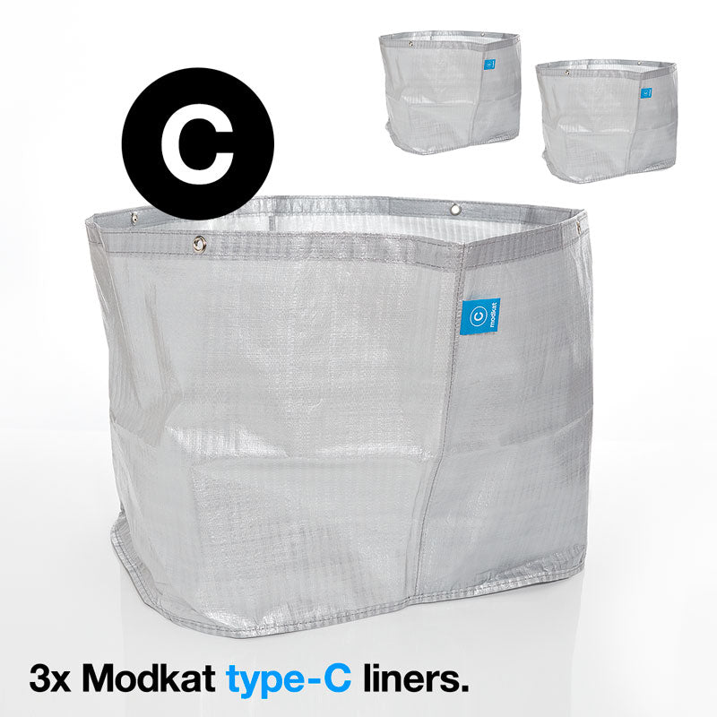 XL Top Entry Liners - Type C (3-pack) - Modkat