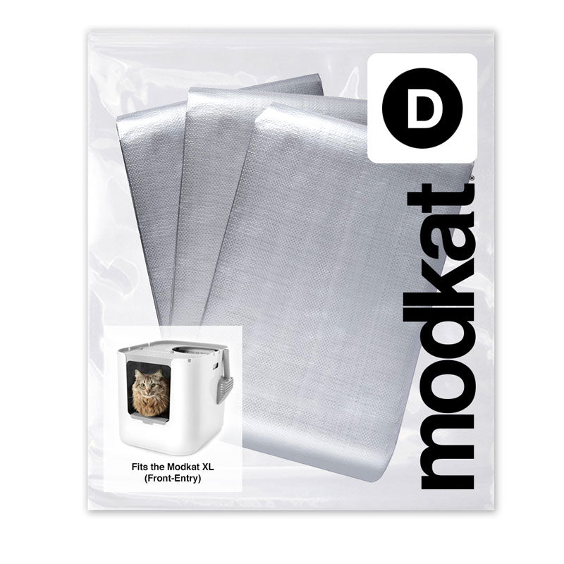XL Front Entry Liners - Type D (3-pack) - Modkat