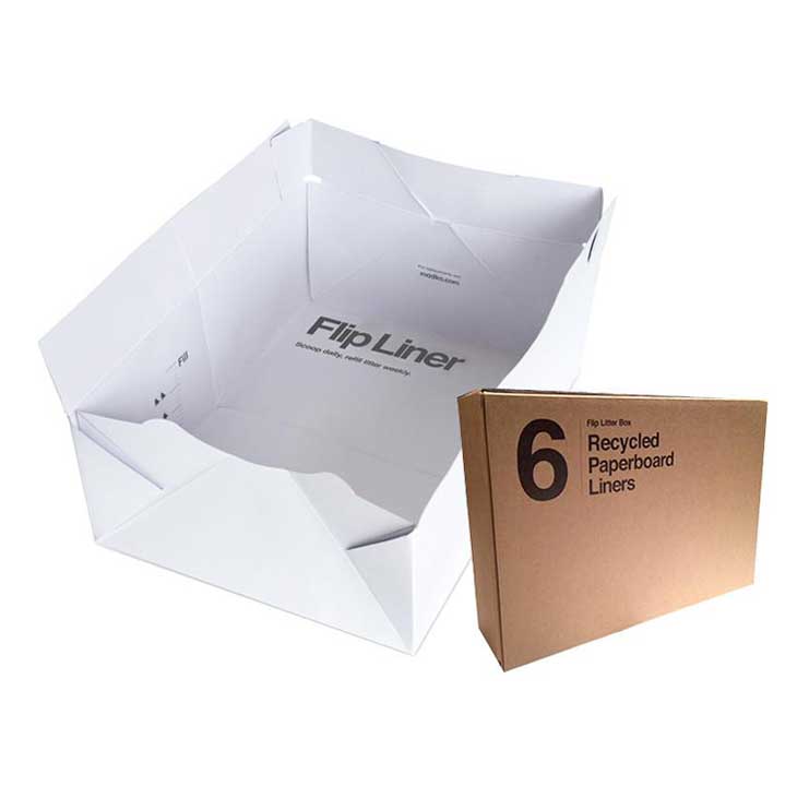 Flip Paperboard Liners (6-Pack) - Modkat