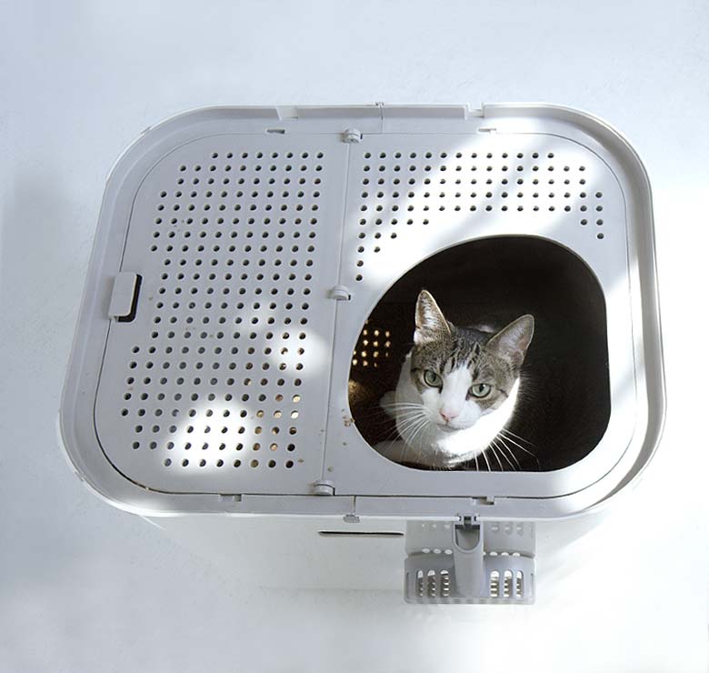 Modkat Top Access Cat Litter Box Modkat Top-entry Stylish Top