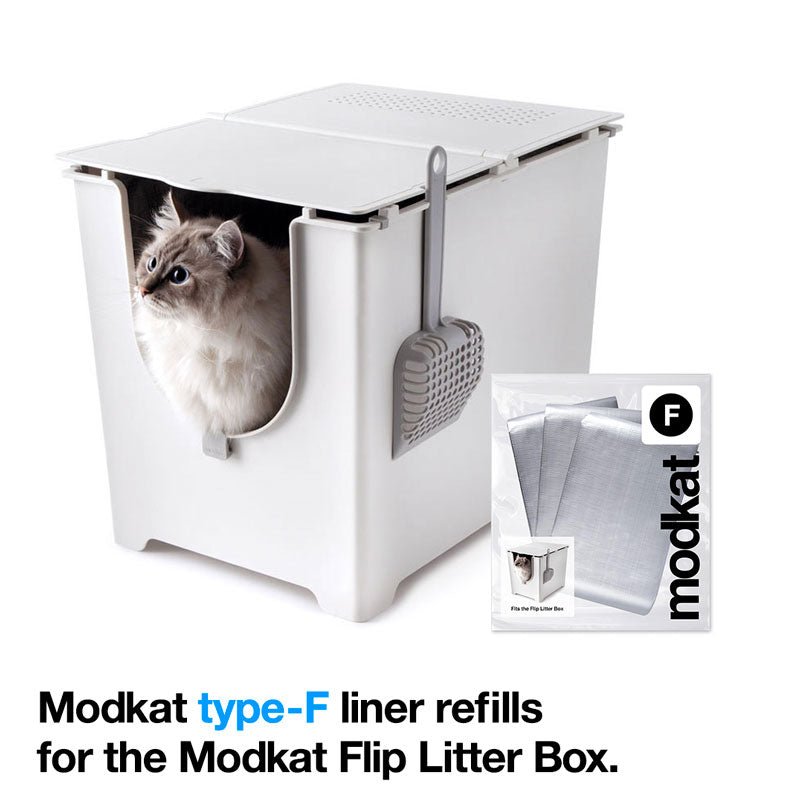 Modkat Liners Type F - Easy to clean cat litter box liners with reinforced seams