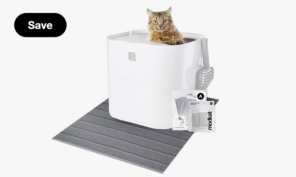 Square Top Entry Litter Box | Modkat