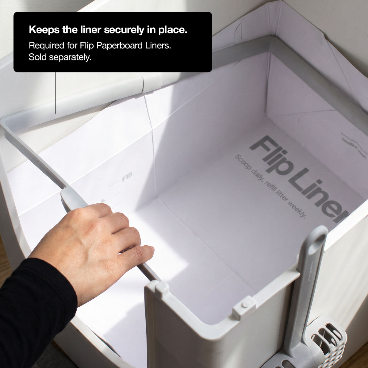 Flip Paperboard Liner Band
