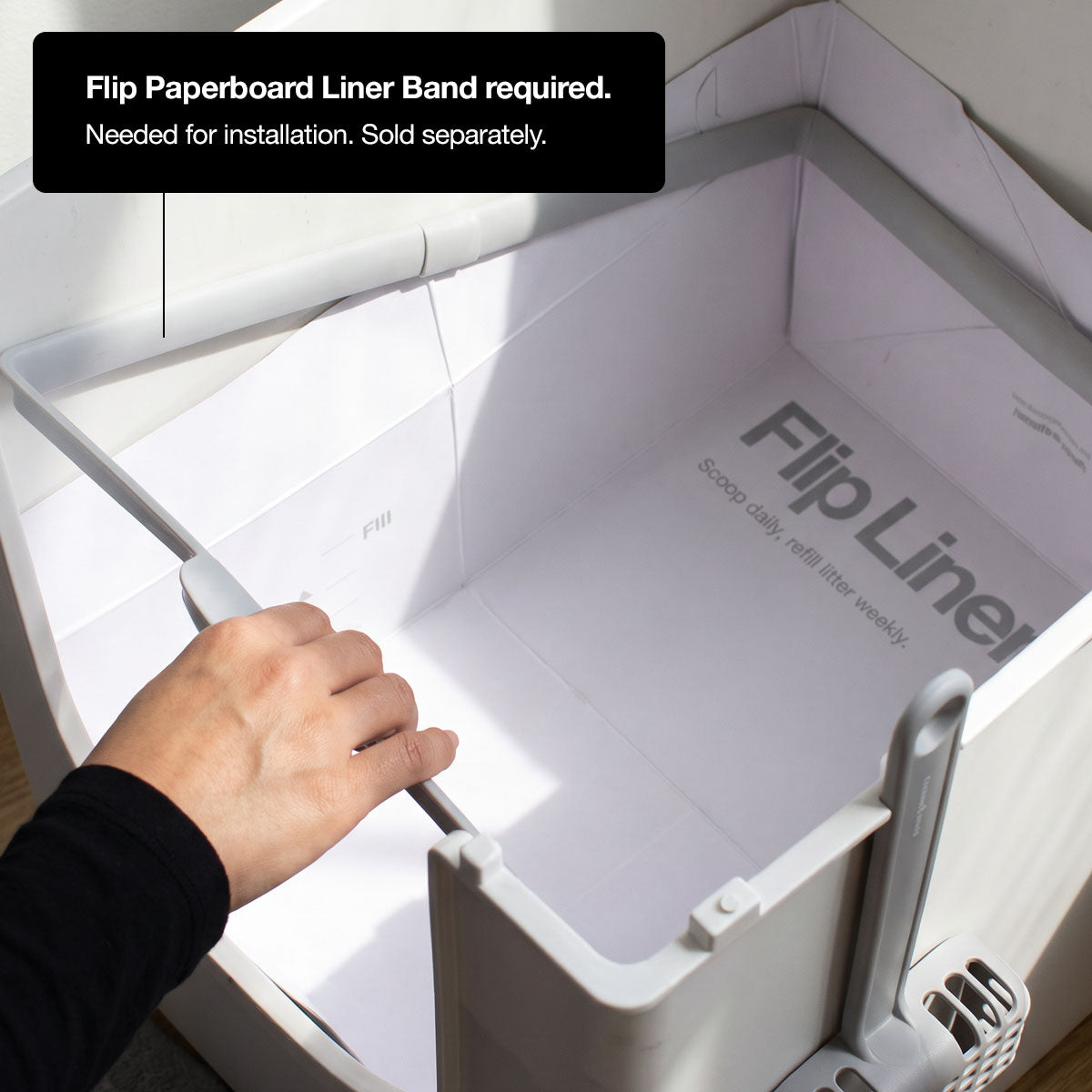Flip Paperboard Liners