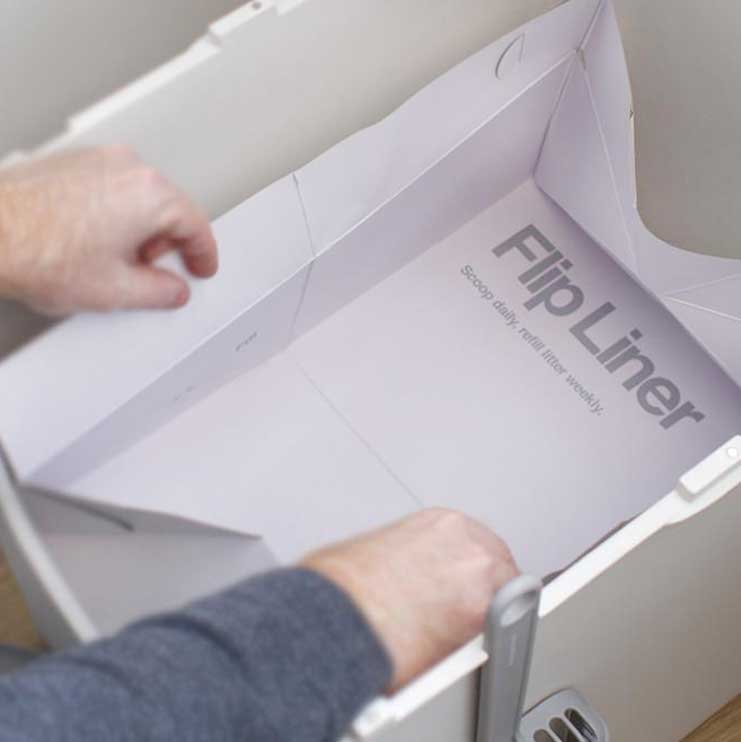 Flip Paperboard Liners (6-Pack) - Modkat