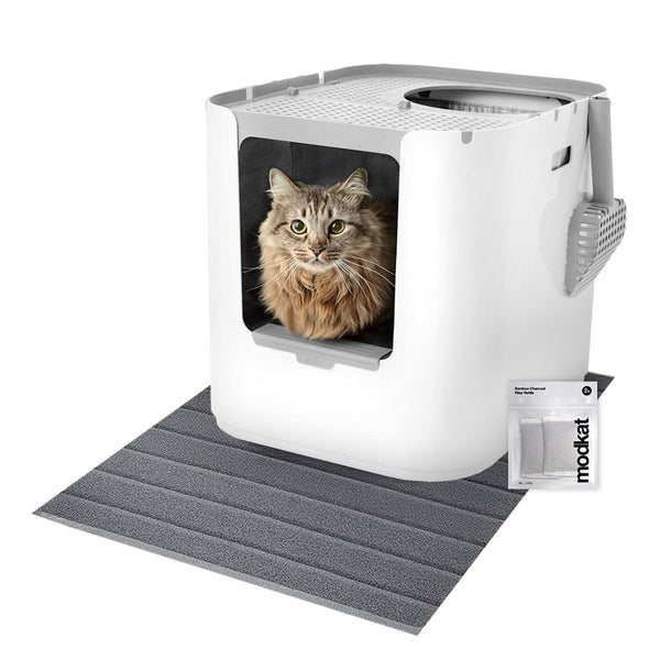 Modkat XL Starter Kit White / Gray / Extra Large - 34.5" x 46.5" Modkat XL Starter Kit White / Gray / Extra Large - 34.5" x 46.5"