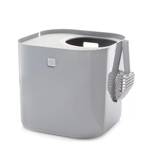 Gray Modkat Square Top Entry Litter Box